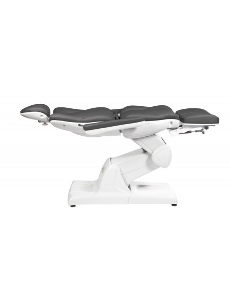 Electric podiatry chair WHITE DARK GREY 3 Motors
