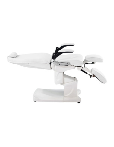 Fauteuil de pédicure électrique blanc 3 moteurs deneb