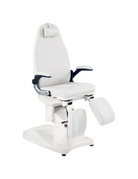 Poltrona pedicure elettrica bianca 3 motori deneb