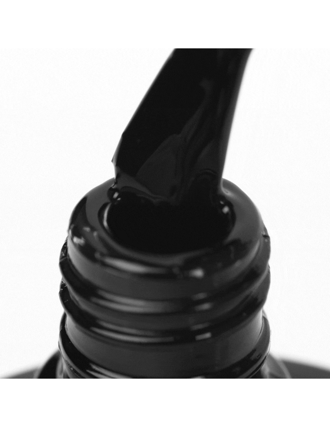 OCHO NAILS Hybrid Nail Polish Black 002 -5g