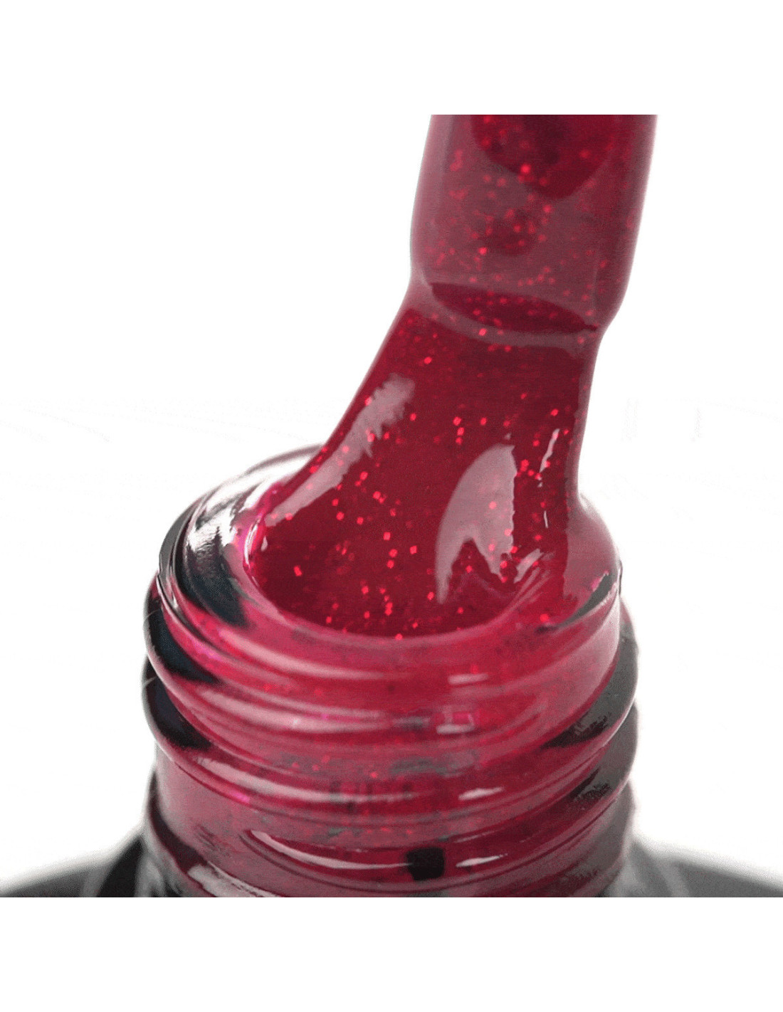 OCHO NAILS Roter Hybrid-Nagellack 206 -5 g