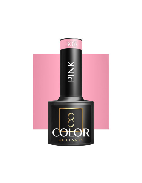 OCHO NAILS Pink Hybrid Nail Polish 305 -5g