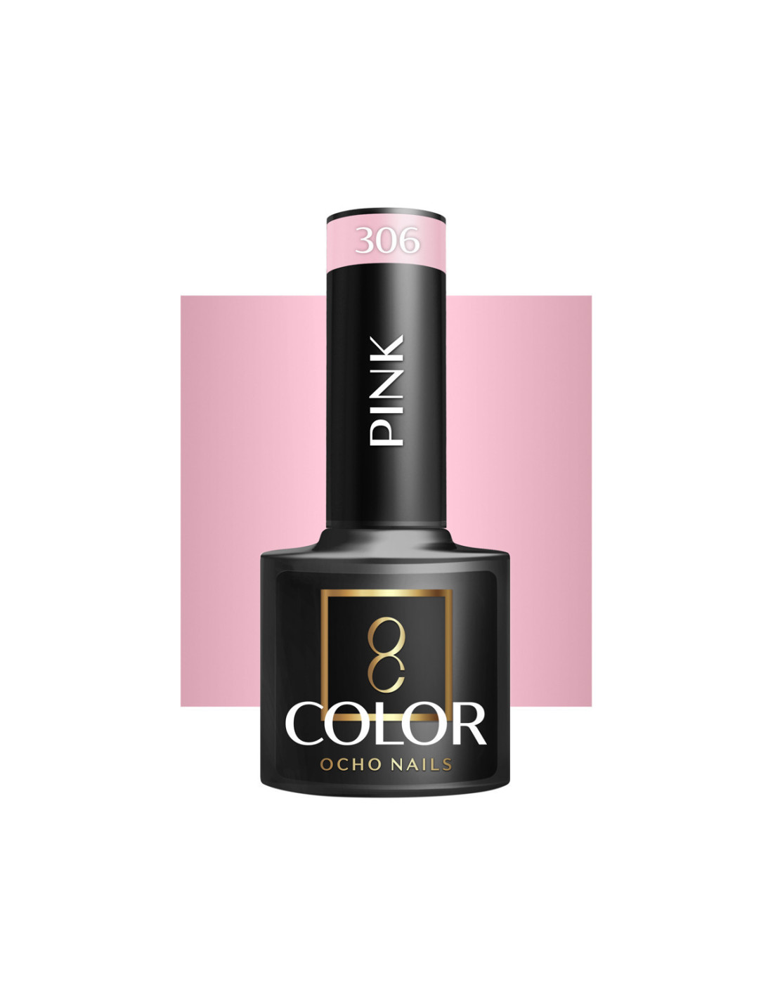 OCHO NAILS Pink Hybrid Nail Polish 306 -5g