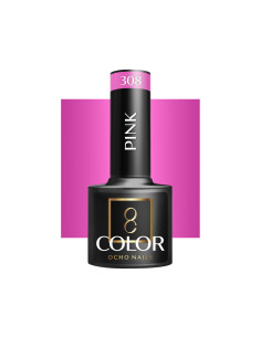 Ocho nails semi-permanent nail polish-pink 308 -5 g