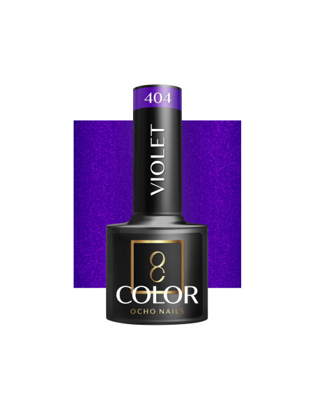 OCHO NAILS Smalto ibrido viola 404 -5 g