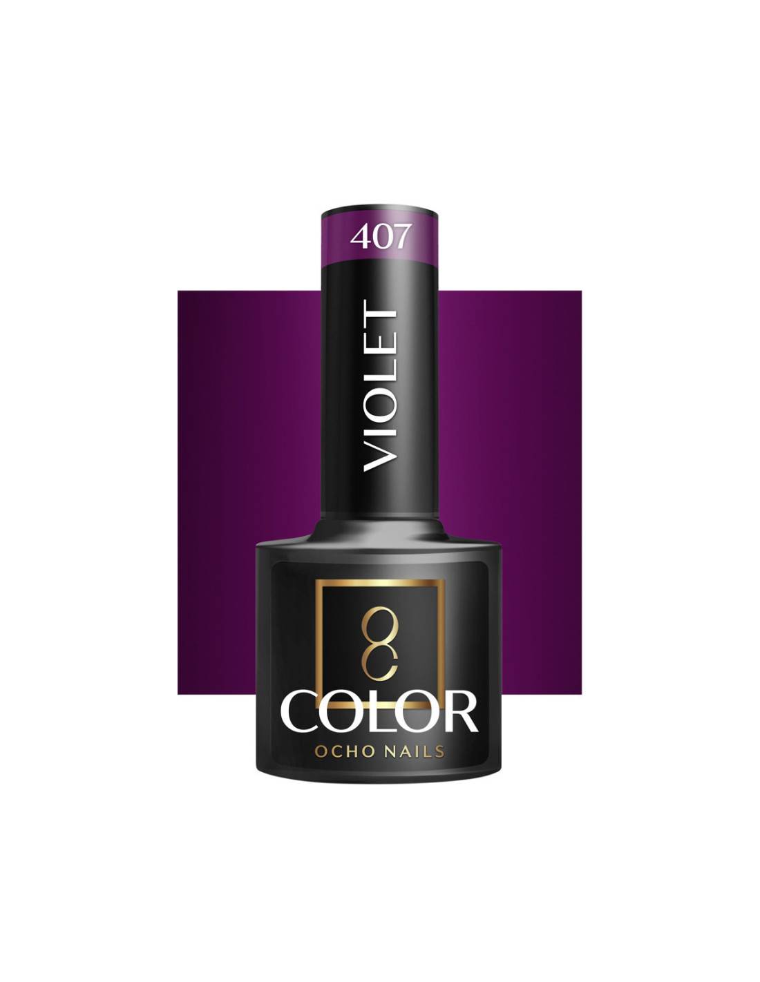 OCHO NAILS Purple Hybrid Nail Polish 407 -5g