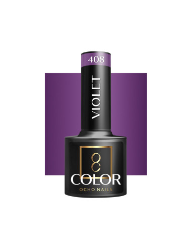 OCHO NAILS Smalto ibrido viola 408 -5 g