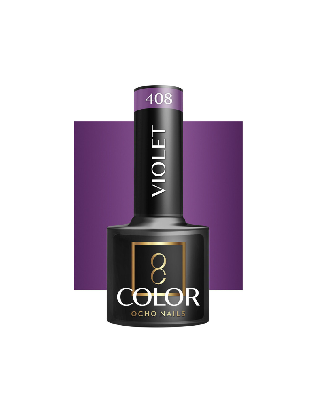 OCHO NAILS Smalto ibrido viola 408 -5 g