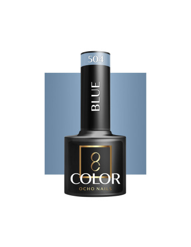 OCHO NAILS Blauer Hybrid-Nagellack 504 -5 g