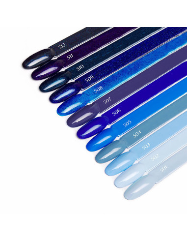 OCHO NAILS Smalto per unghie ibrido blu 507 -5 g