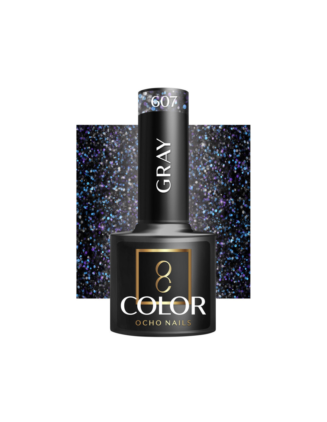 OCHO NAILS Gray gel polish 607 -5 g