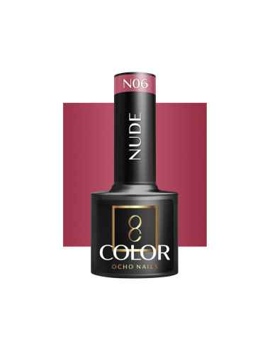 OCHO NAILS Verniz Gel Nude N06 - 5 g