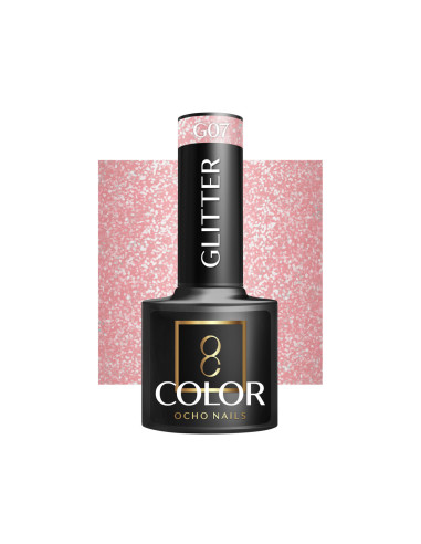 Esmalte en gel con purpurina OCHO NAILS G07 -5 g