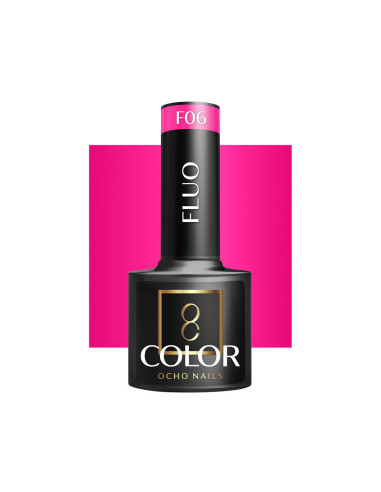 OCHO NAILS Smalto ibrido fluo F06 -5 g