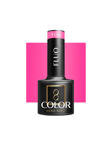 OCHO NAILS Smalto ibrido fluo F08 -5 g