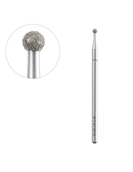 Frez diamentowa kulka 1,8/1,8 mm Acurata 