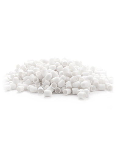 Exo abrasive cap 10 mm/80 500 pieces Hard Cap white