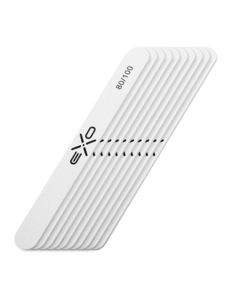 Exo 100/180 Gerade feine Nagelfeile 10 Stk.