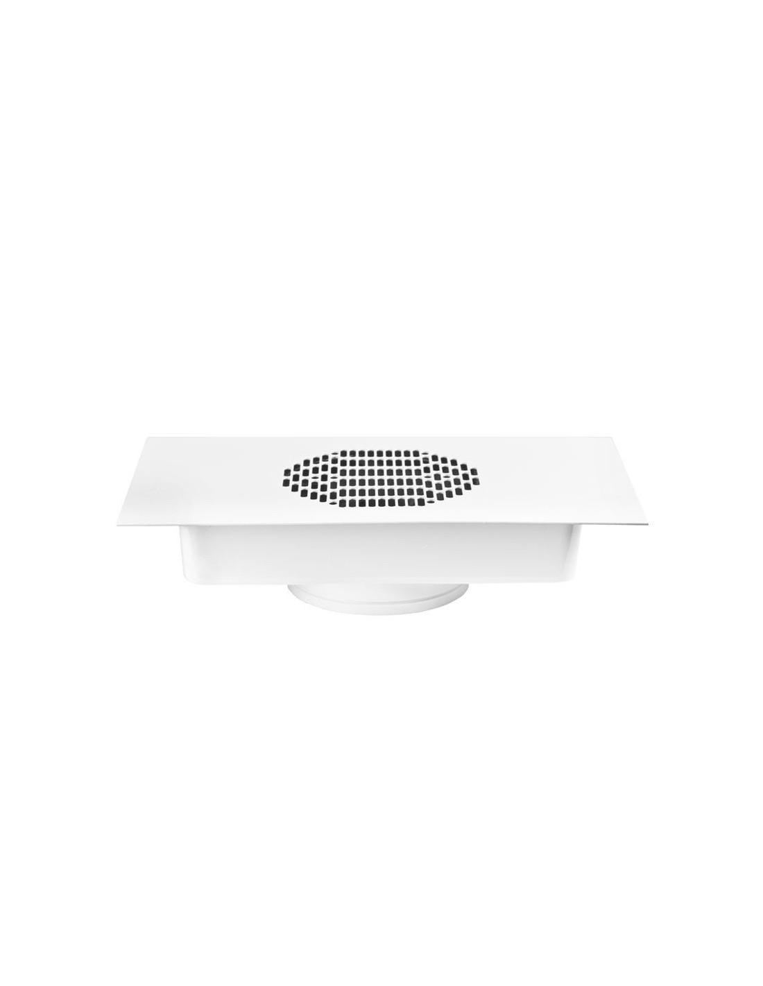 Absorbedor de polvo integrado, blanco 