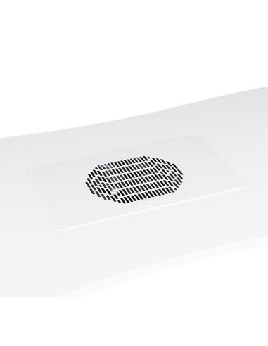 Absorbedor de polvo integrado, blanco 