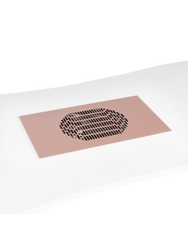 Pochłaniacz pyłu do zabudowy momo s41 różowe złoto 