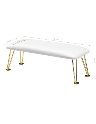 Soporte de manicura Momo 6-M oro blanco