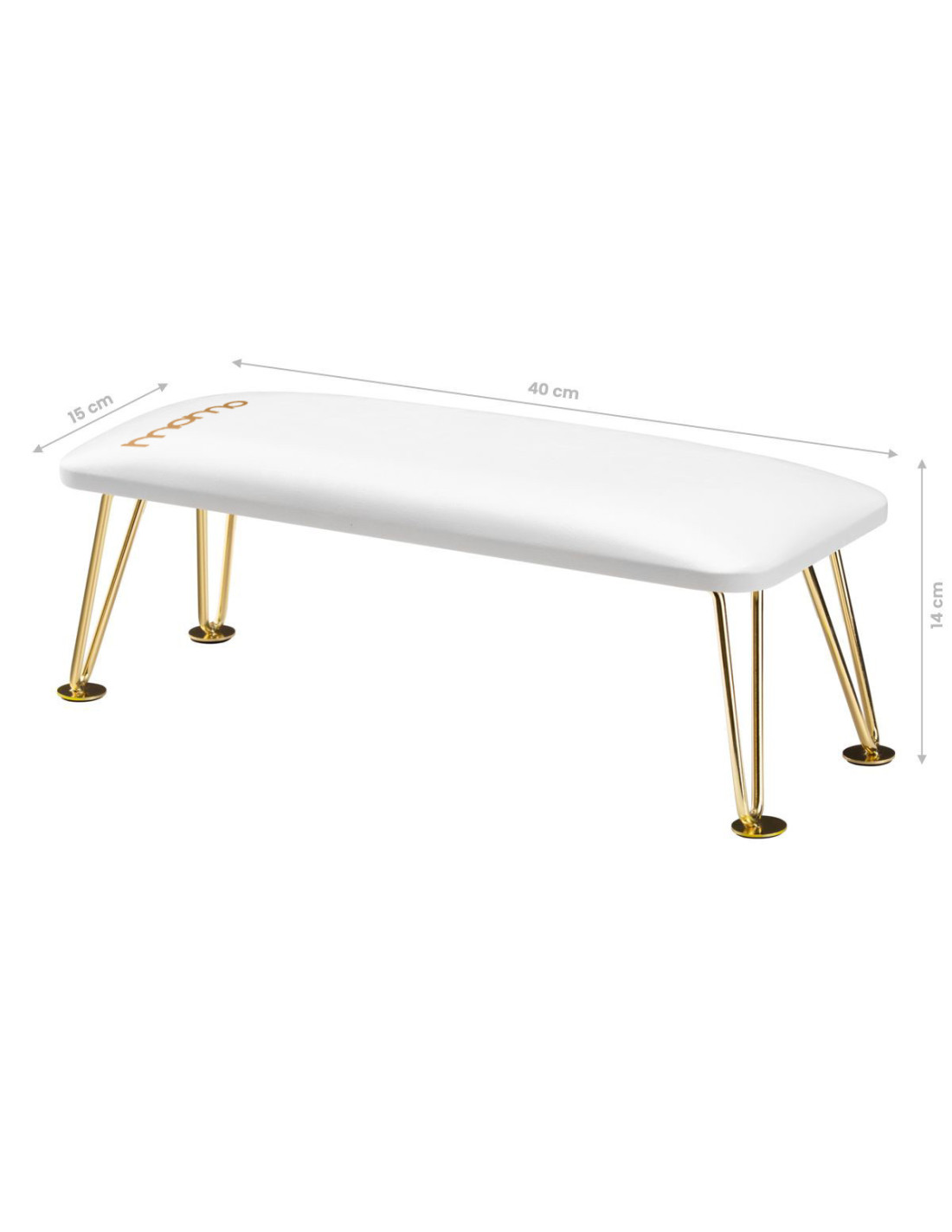 Soporte de manicura Momo 6-M oro blanco