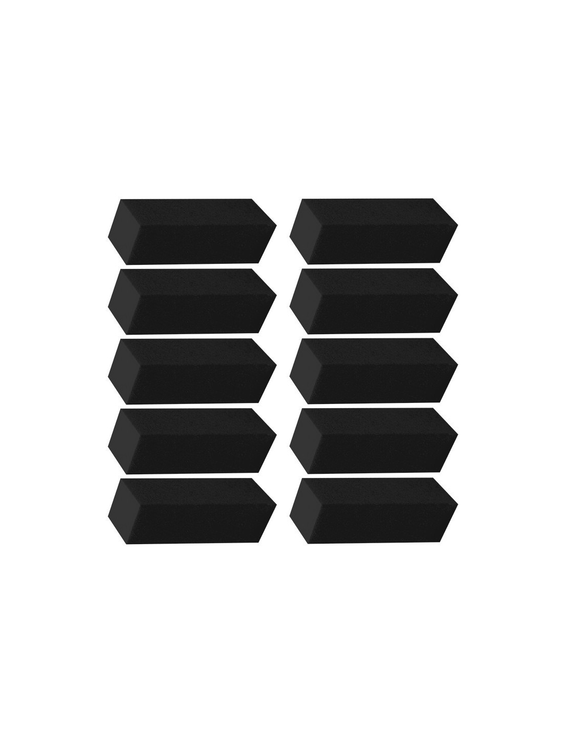 Black block 10 pieces.