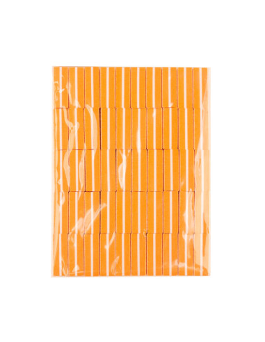 Mini blok oranje 50 stuks prc