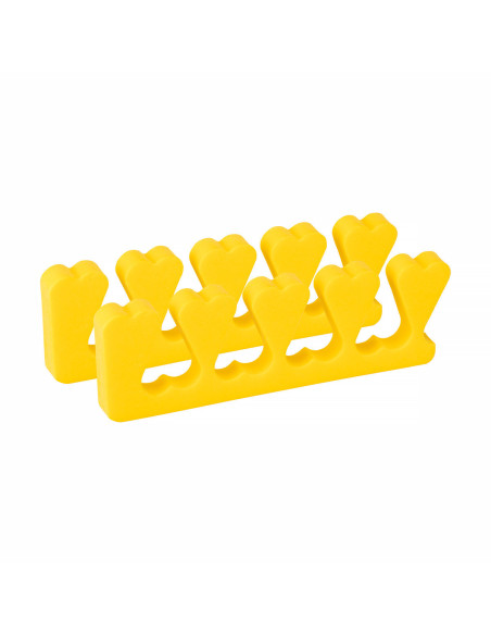 10 yellow disposable separators