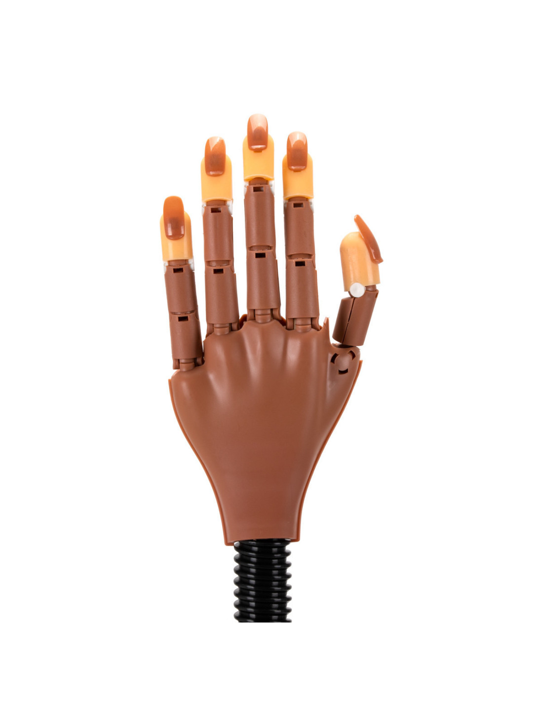 Pratique de la paume de la main apprenant les conseils de manucure pour les ongles 95