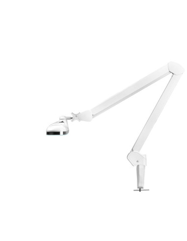 Lampe d'atelier LED Elegante 801-l avec étau réglable intensité de la lumière blanche