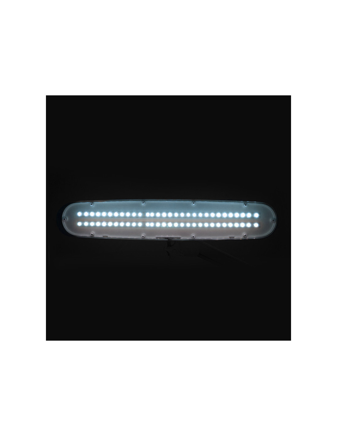 Lampe d'atelier led Elegante 801-s avec base blanche standard