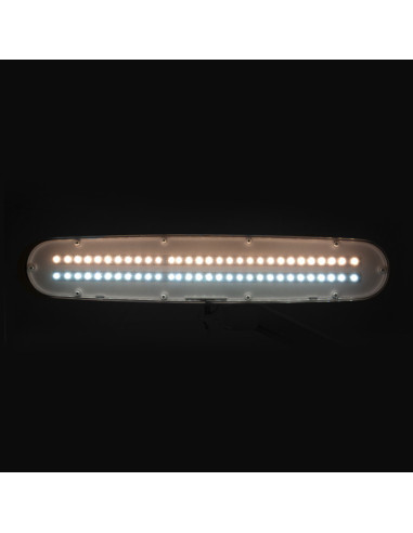 Elegante 801-TL LED-Werkstattleuchte mit verstellbarem Sockel, Intensität und weißer Lichtfarbe