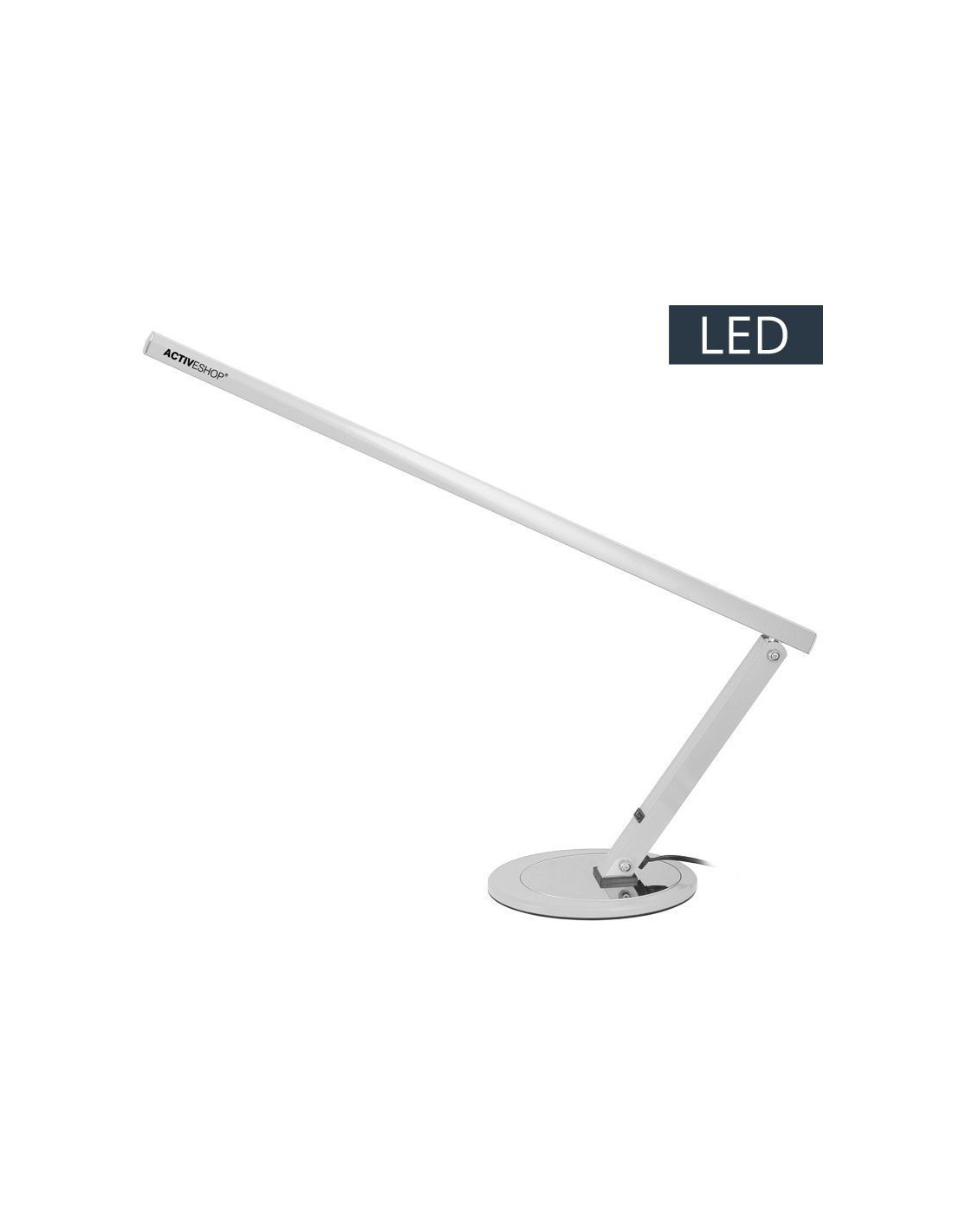 Slim LED aluminum desk lamp