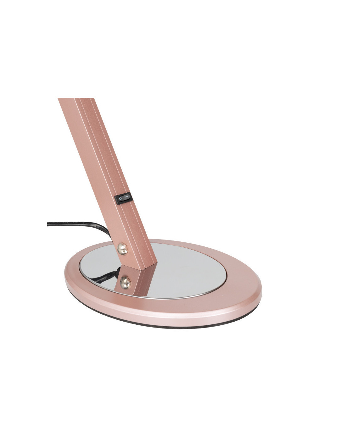 LAMPA NA BIURKO SLIM 20W RÓŻOWE ZŁOTO 