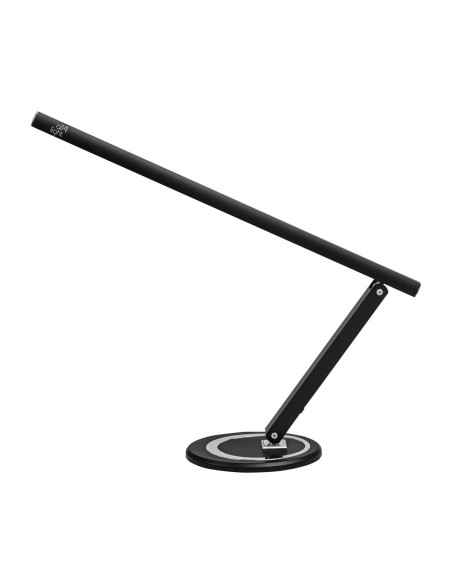 Slanke zwarte LED bureaulamp All4light