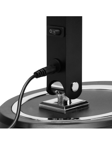 Lampada da scrivania a LED nera sottile All4light