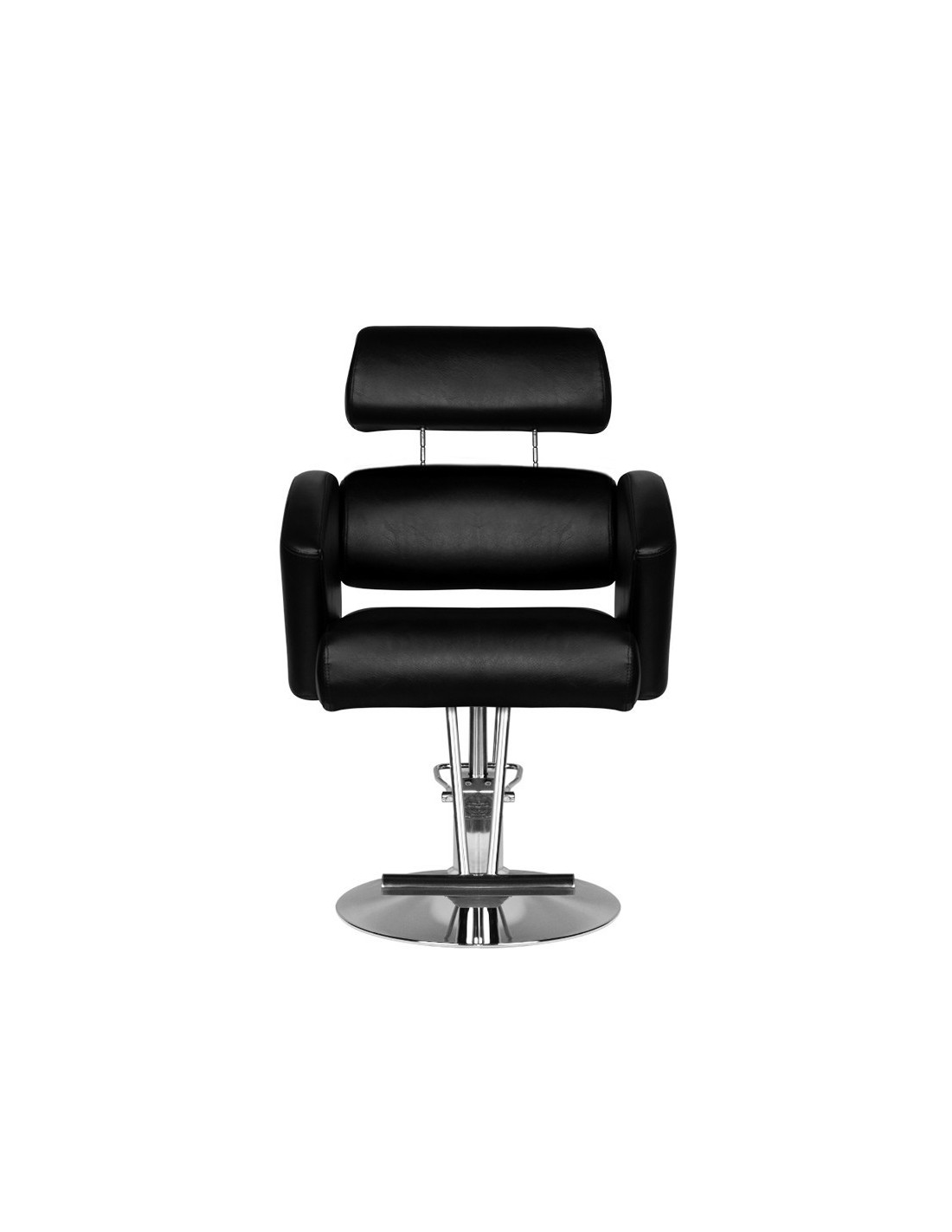Accera black hairdressing chair {attributes}