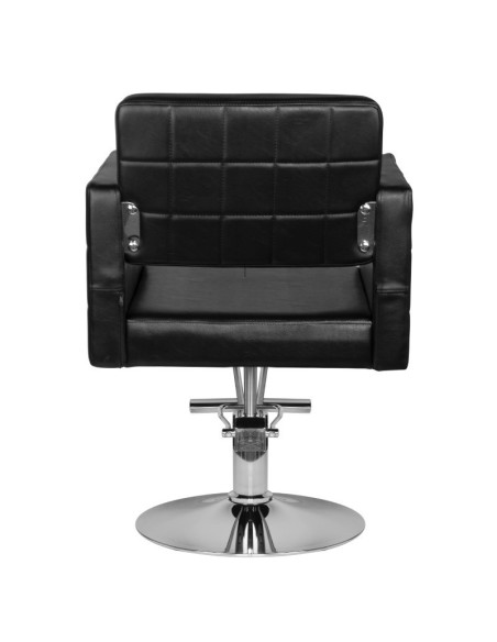 Fauteuil de coiffure cassoria noir 