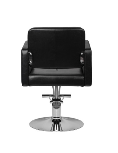 Ragusa black hairdressing chair {attributes}