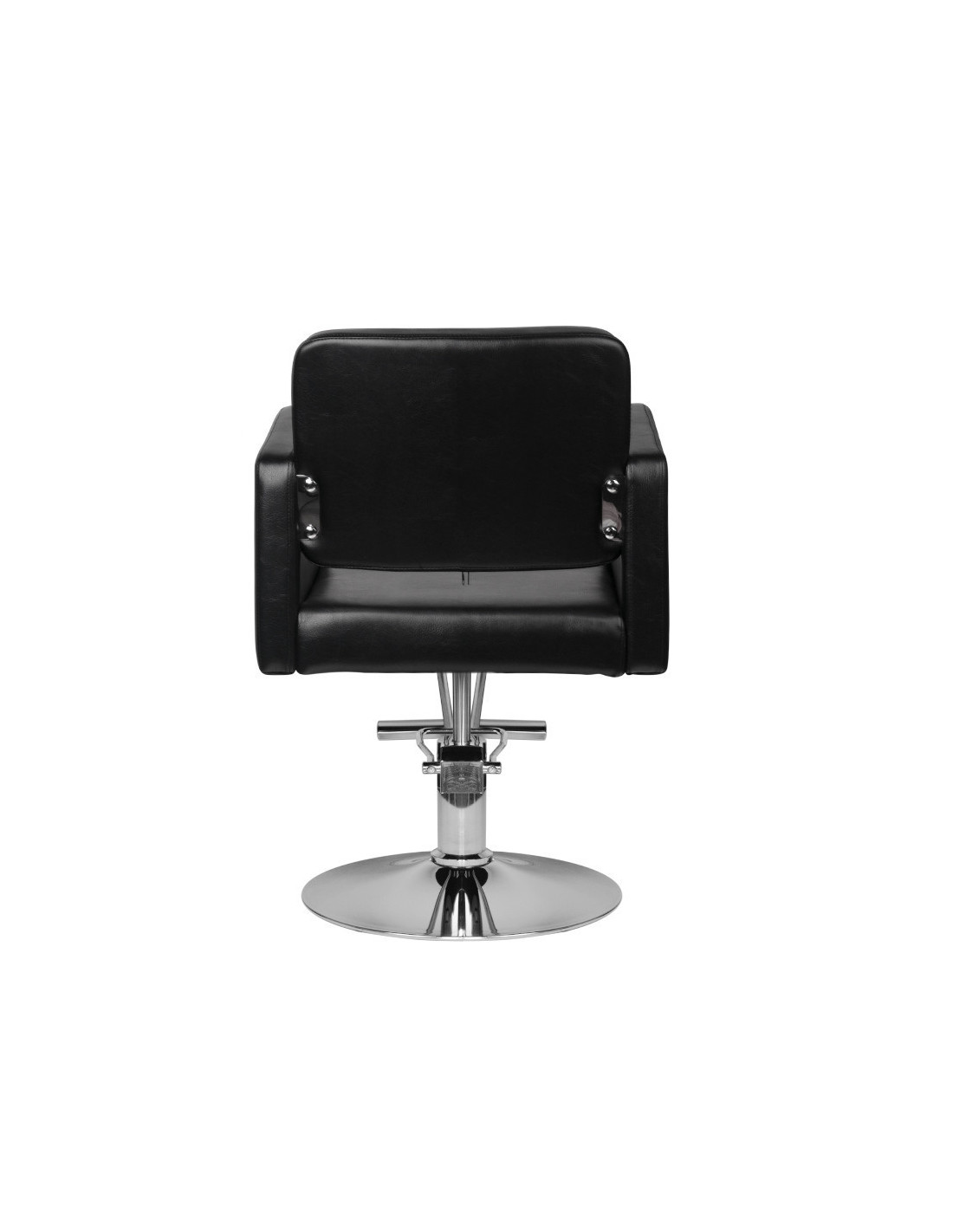 Ragusa black hairdressing chair {attributes}