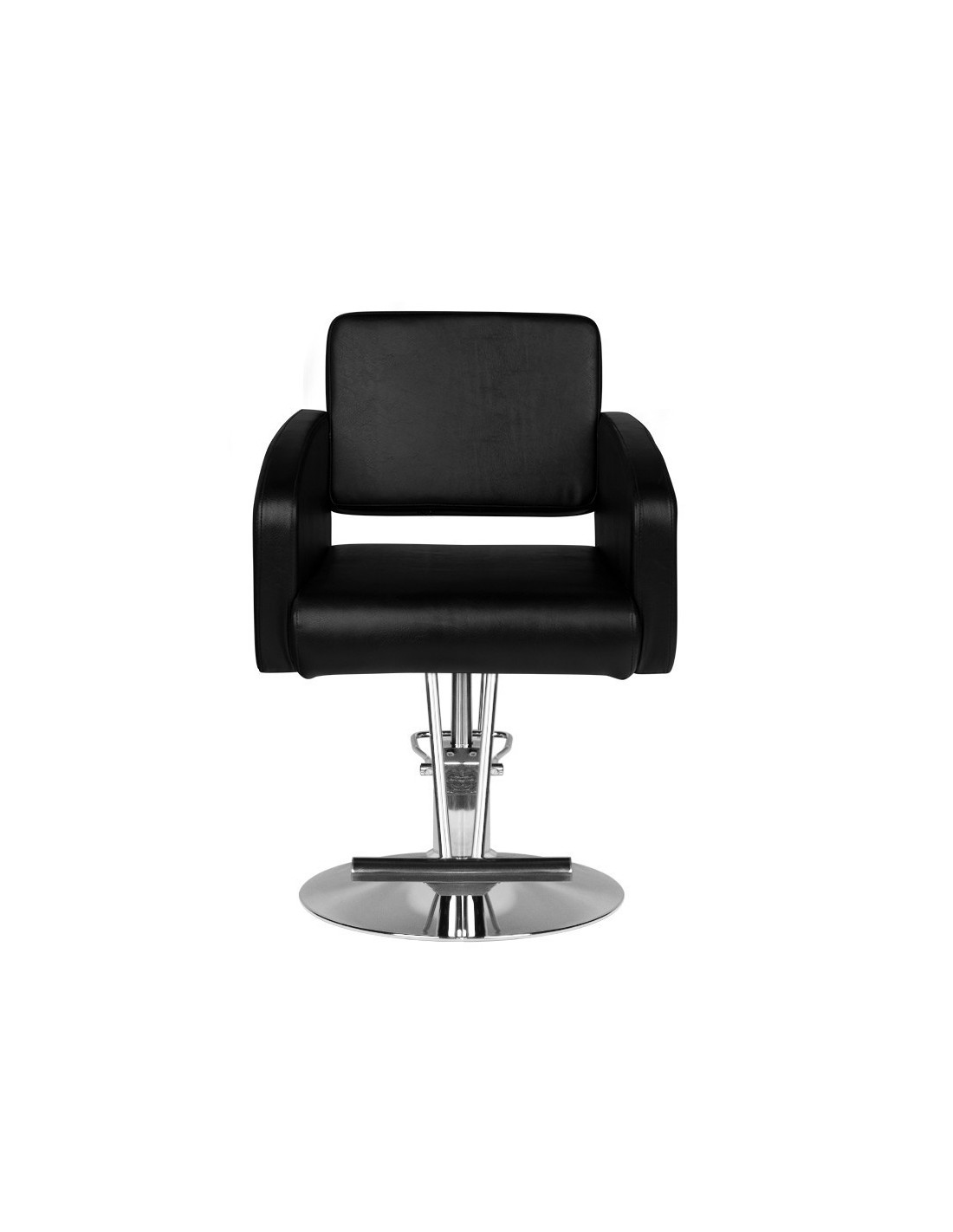 Trevise black hairdressing chair {attributes}
