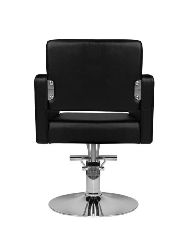Trevise black hairdressing chair {attributes}