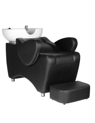 Bandeja de shampoo preta 