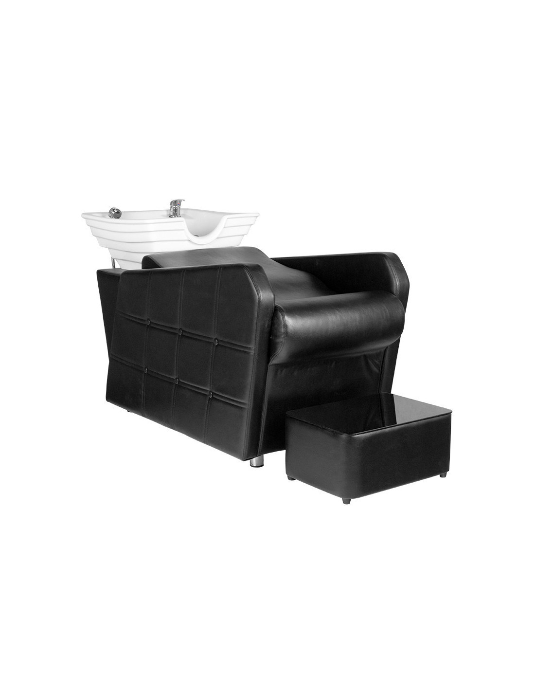 Bac a shampoing arezzo noir 