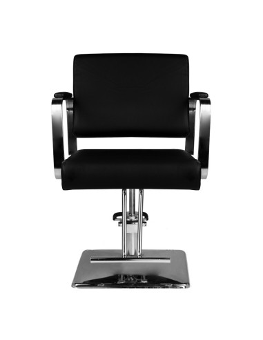Manarola black hairdressing chair {attributes}