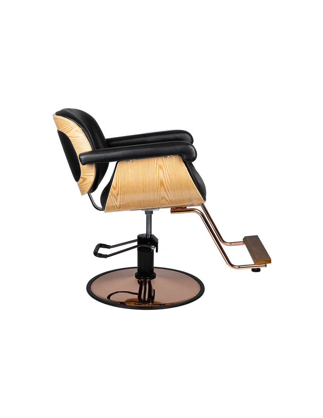 Fauteuil de coiffure venise noir 