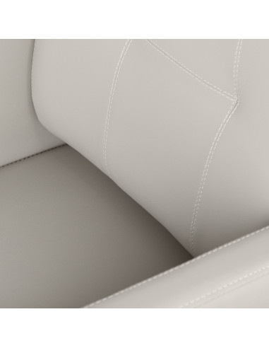 Gabbiano beige Bergamo kappersfauteuil 