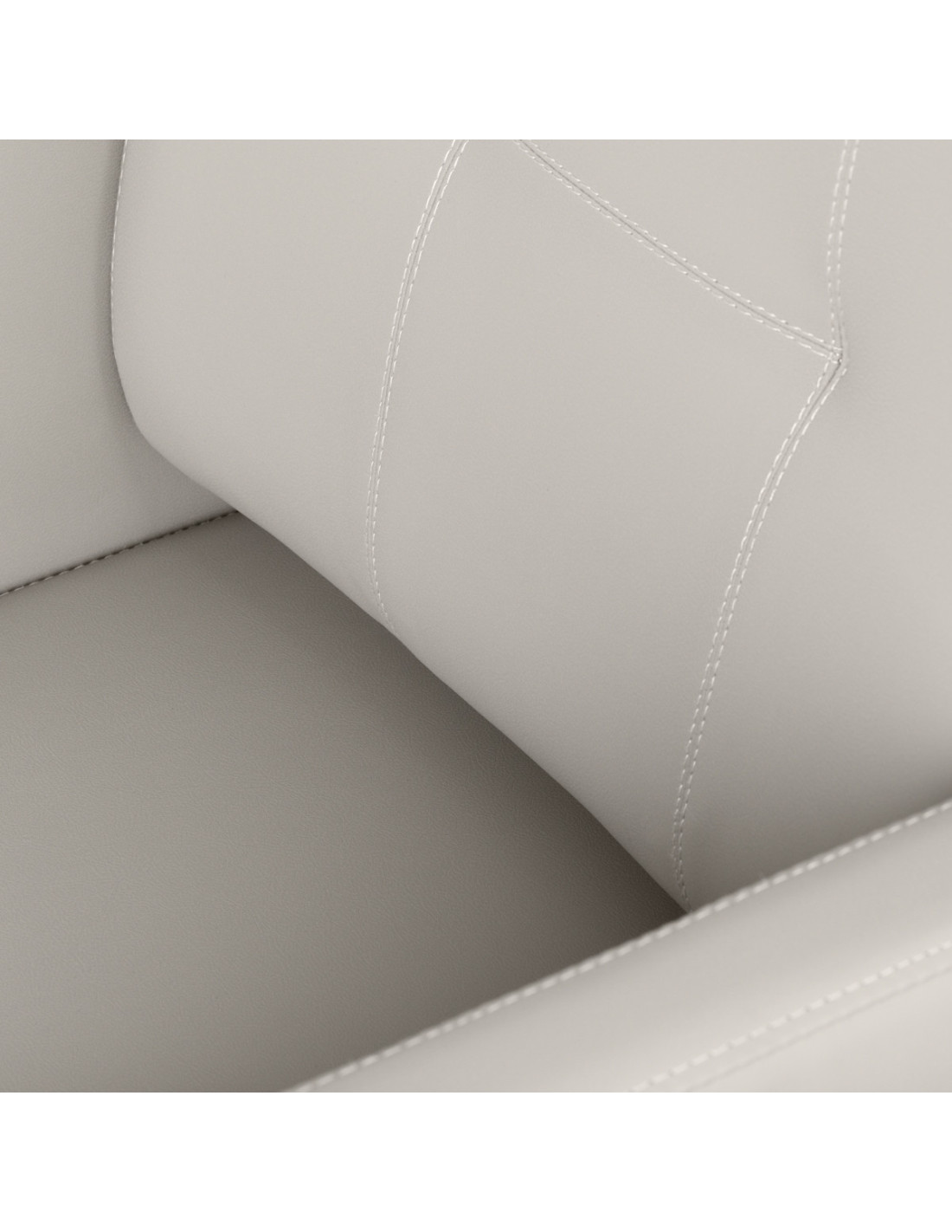 Gabbiano beige Bergamo kappersfauteuil 